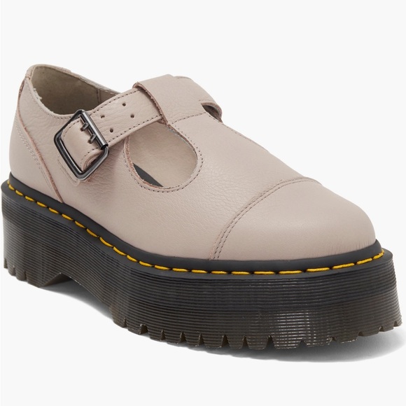Dr. Martens Bethan T-Bar platform shoes - Picture 1 of 8